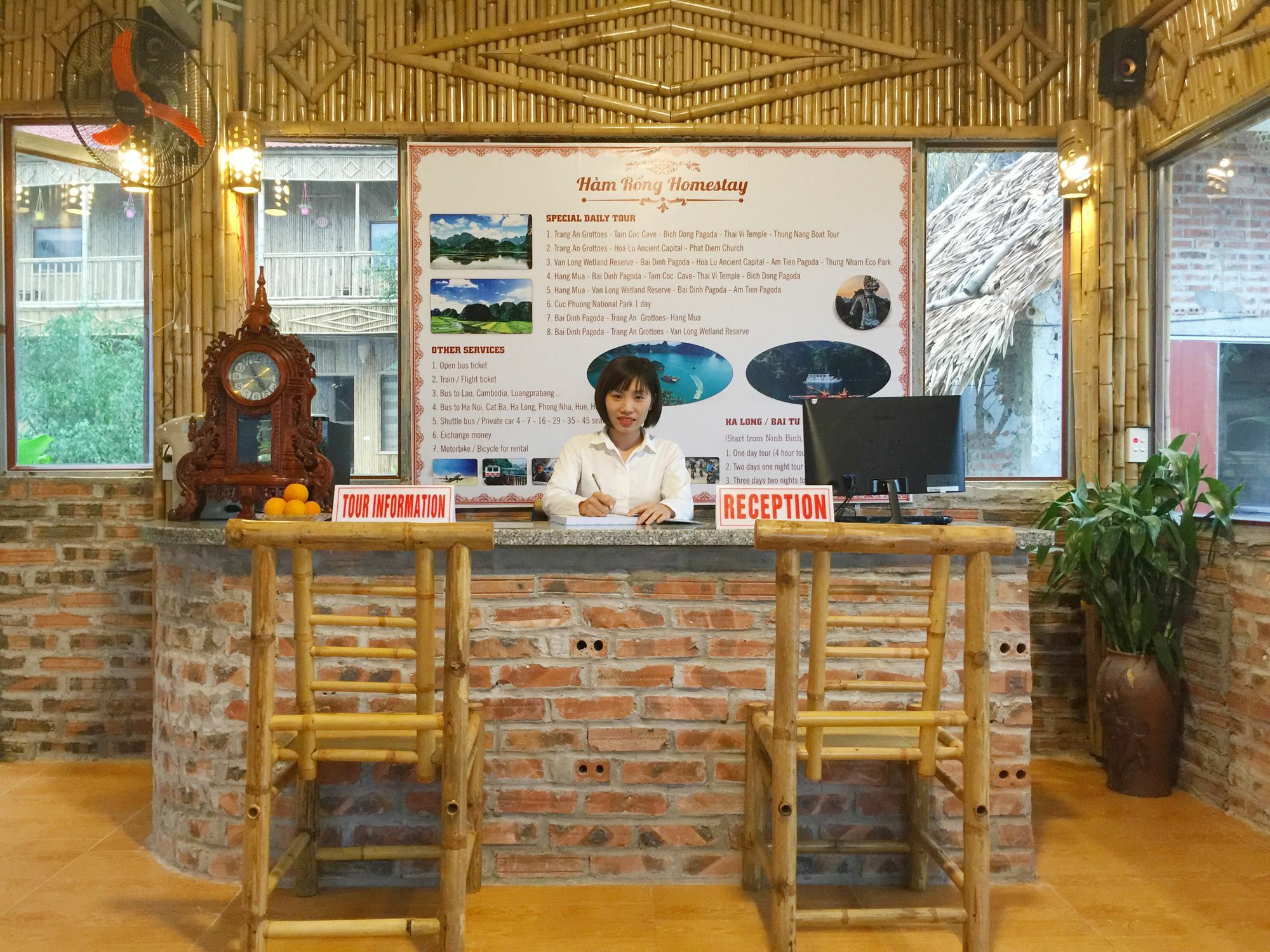 Ham Rong Homestay Ninh Binh Eksteriør billede